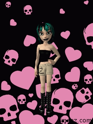 OMG Vannessa!!!

Name:Vannessa
Talent:flirting
Style:Emo,goth
Label:"Punk Rock Princess"
Dating:Duncan's brother Ryan
Likes:Duncan and Ryan
Friends with:Gwen,Duncan,geoff
mildly friends with:Sofie
and yes in a relationship.