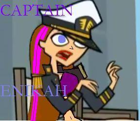 lol i wanna be in it!
ABOUT HER:
Name: Enikah
Age: 14
Zodiac sign: Gemini
Nationality: Argentina (a remarcable acent when she talks)
Favorite color: Purple (Like her shirt)
Hobbies: Drawing
Favorite Musician: Eminem and Gerald Way
Fear: Computers logoff (a bad experience when she was 3)
Love: Pop-corn with butter and her BFF Sofie(Lolly4me2)
Hate: Kim Possible and her math proffesor
Crush: TRENT!
(She is wearing purple ALL - STARS, her favorite shoes)

Story:
Enikah is a sweet argentinian with a very dificult life. When she was 8, her mom went away to live in Lima, with her little four brothers and sisters. So she stays in Argentina until she enter in the casting of TDI. She is very funny and she laughs about everything, but deep inside she's depressed. She can't open up with everybody, she can only with her best friends. She is competitive, and she loves to win like Courtney, it's becouse of that they are friends. She is a crazy fan of Anime and Manga.. And she turn crazy everybody with that.

Thank You

-dArKsIiDeE- 
