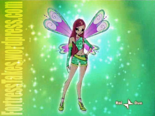  Roxy is a character of season 4.She is the last fairy on earth and she dosent know it.She has the power of animals.i dont know if she becomes a part of winx but she earns her belivix (new transformation in season 4)like the other winx girls.
