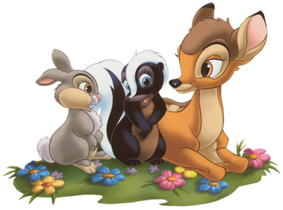  Bambi,Thumper and blume btw-i was just wondering why do Du need these?just for fun oder for project?if its for a project then it seems to be fun:)