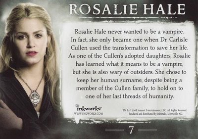  What do Ты think is the perfect Rosalie song?