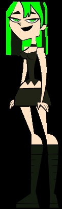  Name: Vannessa Hart Age: 16 Gender: female Bio: AGE 3: violated kwa her dad AGE 4: mom killed kwa murderer AGE 5: orphan with big sis amanda AGE 7: Dating tyson. AGE 8: sent to live with UNCLE CHRIS (0.o) AGE 9: beat up kwa tyson, break up AGE 11: turned goth AGE 13: met Duncan (but both forget about each other till 16) AGE 16: remembers Duncan,(and possibly accepted into TDF.), Dating Ryan Vannessa is a flirty Goth girl who like her boyfriend Ryan and also Duncan. She HATES: heather, and Courtney. Likes: Duncan,Gwen, and forsibly chris (her uncle). Aquaintenses: Pretty much everybody who she doesnt hate and who's already her.