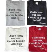  Is the sentence "If table, tableau tennis was easy, it would be called football"! correct?