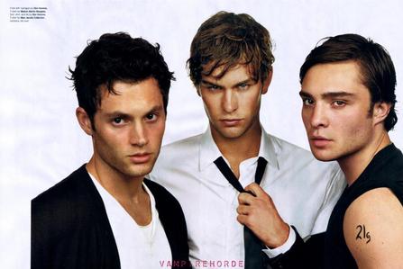  Among Nate, Dan and Chuck, who do wewe think is the hottest?