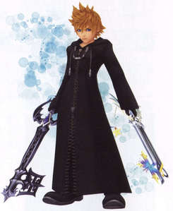 Roxas. 'cuz he dual wields the 2 awesome keyblades that are Oathkeeper and Oblivion, plus he has awesome hair.