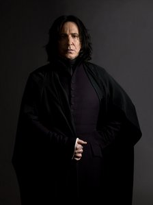 My favourite character is Severus Snape! ;) 
I like that you can not be 100% sure where he stands. (Even though I trusted him from the beginning!) Snape is a very deep & complex person. He is not an all good or bad character. Sometimes he has already convinced you about his character & then is doing something that gives you doubts again. That makes in my opinion somebody worth to watch & Snape THE BEST HP character!
And it also helps that my favourite actor Alan Rickman is portraying him in the movies! ;)