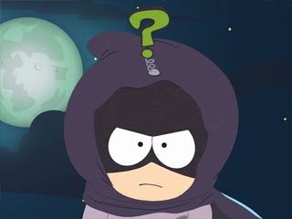  Can anyone give a guess on who is mysterion on episode the coon?