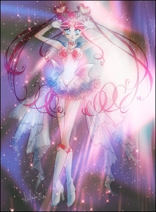  চিবি চিবি is Sailor Galaxia তারকা Seed in human form.