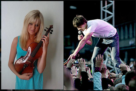  Do wewe think that the girl, he gave his violin to, on 19.06.09 in the VG-lista Topp 20 is his girlfriend???
