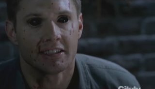 remember ep. 3x10 "Dream a little dream of me" when they get inside Bobby's mind with the help of Bela (yeah Dean didn't like that :D)..and he confronts demon Dean who shows the real Dean what his future holds when he goes to hell