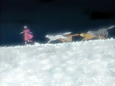  Wolf's Rain is basically about the main characters, who are mga lobo disguised as humans (since the humans think that all mga lobo are extinct), trying to find a place called "Paradise" before the world ends but they also have to deal with other important side characters, which some of them plan to paghahanap for that place themselves using a bulaklak maiden made with alchemy and lunar flowers. (I hope this paglalarawan didn't suck.) (Just to let you know that it's kinda bloody and it used to be on Adult Swim. No wonder why.) (Oh and here is a spoiler pic if you like.) <:)