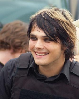  I love him, but Im not in love with him I know a way dreamier celeb... Edit: I used to have a giant crush on Gerard Way, but not anymore. Now I just like his music. Lol.