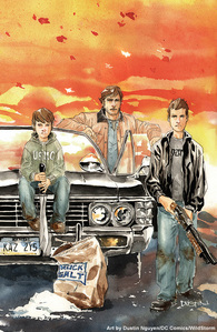  Rising Son focuses on John's early years as a hunter. It's about John discovering that what happened to his family wasn't exactly random. He begins to discover that demons have an unhealthy interest in Sam and he starts putting और and और responsibility on Dean. In the comic Dean is 12 and Sam is 8. I don't want to get too spoilerish but it fits in really well with the events of Season 4. I recommend it- I thought it was really good.
