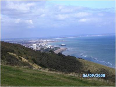  I think, toi should see beachy head... thats on the south coast in the near of Eastbourne.... here is a photo for you... on the first toi can see Eastbourne ... if toi whant to watch more, come to http://www.fanpop.com/spots/we-love-england-and-the-uk... see toi