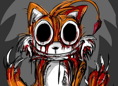  ok the creapest thing happened. I was playin this game called Tails's nighmare, and right at the part when I had 2 verse Tails doll my computer completly turned off. do あなた think I shoud play the game again