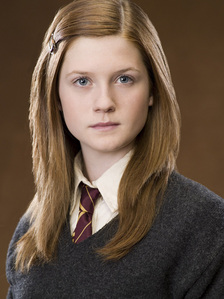 I like Ginny,not becoz she marries Harry,but in my opinion she looks cute in Harry Potter and the Chamber of Secrets.