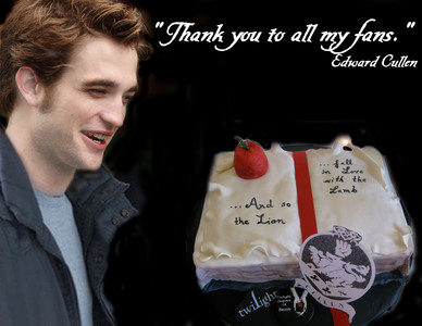 happy birthday!!!. Edward Cullen. Pls, bite me, jajaja, just imagine that I'm your cake. =)