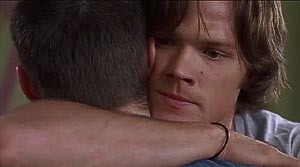  Why was Sam all emotional at the end of "Mystery Spot" when they were leaving the motel?