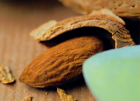 How many calories does an almond have?
