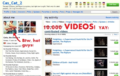  Look who added 10000 videos. xD