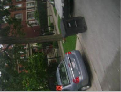  car/drivewayish with the trash can and आप can see the fencing