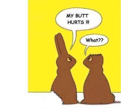 Not any more!
Happy Easter!