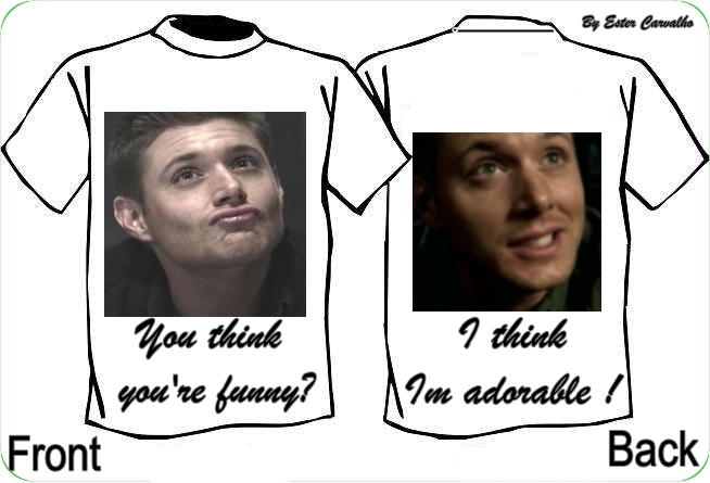 quotes on t shirts. So I made a shirt with the