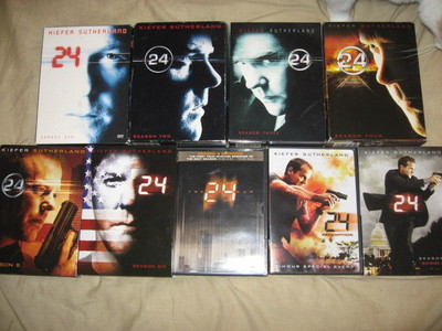  Dang that took me too long!! Okay here are my DVD's. Seasons 1-7, the season 6 4 घंटा premiere, and