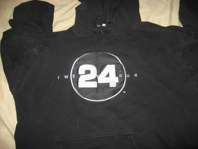  My 24 hoodie. It's not as dirty as it looks, I swear! All of my 24 clothes are perfect. IDK what the