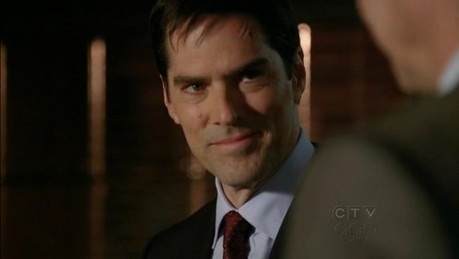  It's from today's episode :) I tried to capture him smiling at the end of it. :) Can't say I succeede