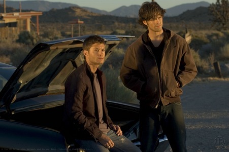  Yea that would be cool. In my mind- Sam and Dean are standing beside/leaning against the imapala, wit