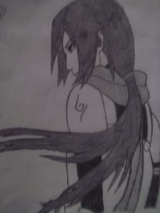 here is a made up character i did that looks like Itachi!!!!