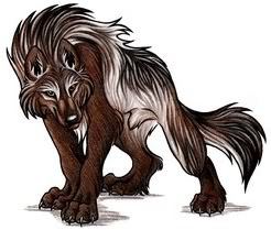 and another of her wolf forms