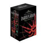  Can i suggest the Saga of Darren Shan. It's a 12 book series about a boy called Darren (named after t