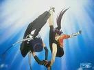 Wow i like the Soi Fon and Yoruichi pics.To rusty:I just noticed that cool.Here is another Yoruichi V