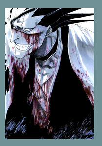 Nice bad boy look ^^

Bloody Kenpachi, a little creepy but so cool