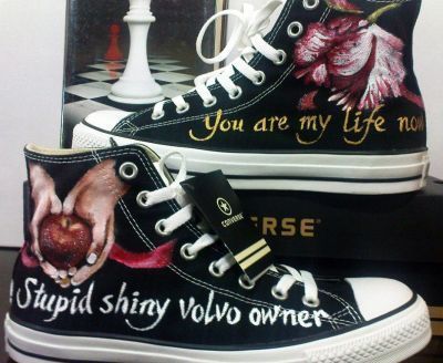 These are the Twilight shoes. I can't believe they actually exist. 
Next do Twilight mat
