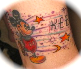  I have an ankle piece done. Started with just the original Mickey and I had it finished last August w