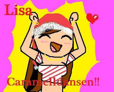 Lisa:Aww! C'mon! Caramelldansen is fun! plz!!