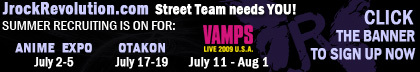 Hi Everyone!

Looking for something to do this summer?  How about joining a street team?  Jrock Rev
