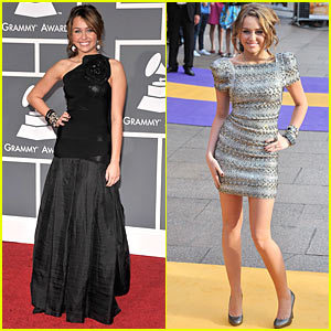  Hannah Montana starlet Miley Cyrus and designer Max Azria will create a junior line for Wal-Mart call