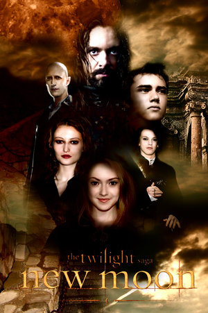 Here is the Volturi Cast for New Moon:

Aro: Michael Sheen
Caius: Jamie Bower
Marcus: Christopher