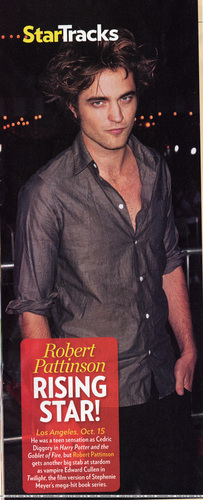  Rob; A Rising star, sterne