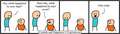 some of the first comics - cyanide-and-happiness photo
