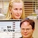 Angela and Dwight in 'Customer Survey' - the-office icon