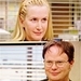 Angela and Dwight in 'Customer Survey' - the-office icon