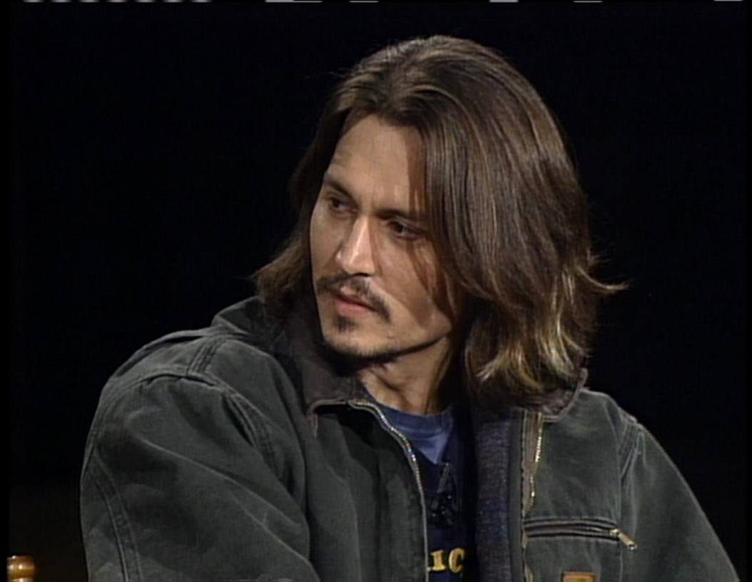 Johnny Depp With Short Hair