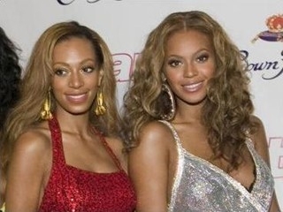 Beyonce and Solange Knowles