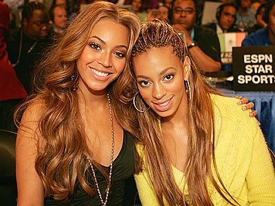  Beyoncé and Solange Knowles