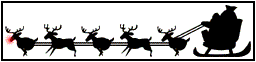  크리스마스 Reindeer ... 크리스마스 2008 (animated)
